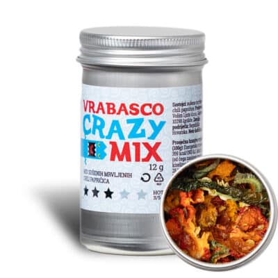 Vrabasco Crazy Mix sušene chili papričice 12g