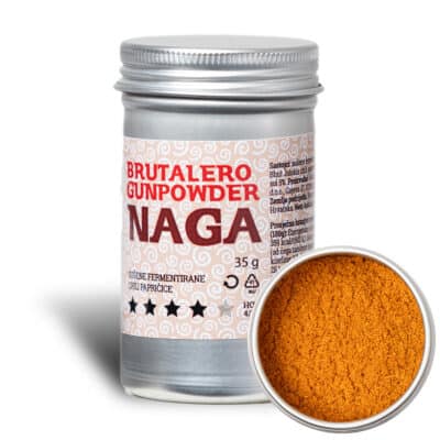 Brutalero Gunpowder Naga 35g - sušene Bhut Jolokia chili papričice