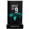 Spice of 9 - složi svoj poklon paket od 9 začina 1 Spice of 9 - crna poklon kutija za 9 začina