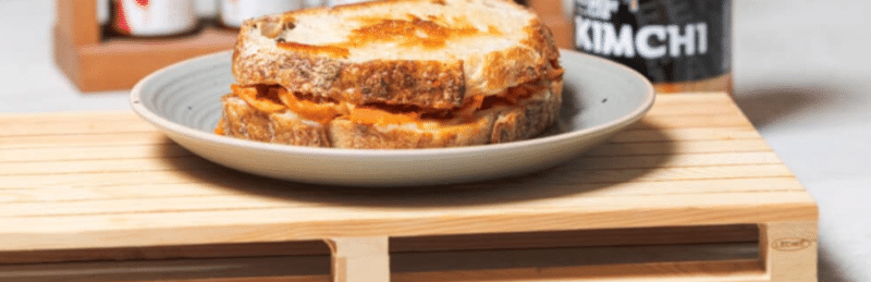 kimchi grilled cheese