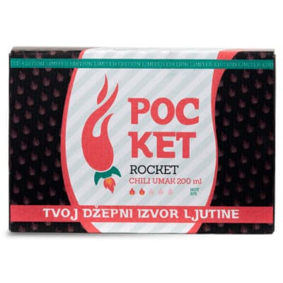Pocket Rocket - pljoska s ljutim umakom 200ml 5 Pocket Rocket - pljoska s ljutim umakom 200ml