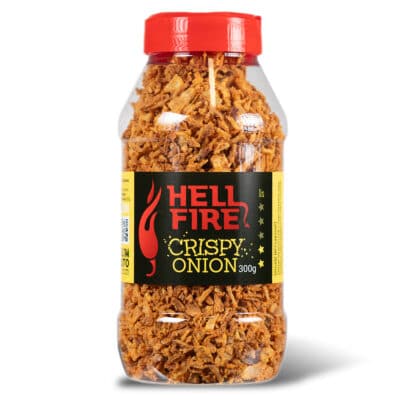 Volim Ljuto - Ljuti umaci, chili papričice, sjemenke chili papričica 17 Hellfire Crispy Onion 300g - ljuti prženi luk