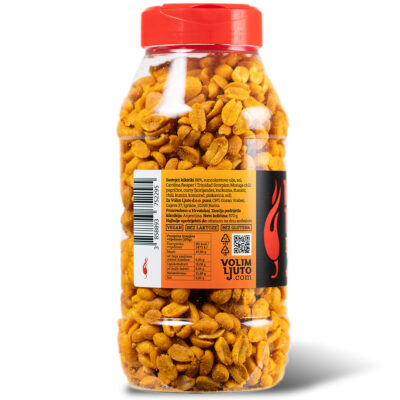 Volim Ljuto - Ljuti umaci, chili papričice, sjemenke chili papričica 21 Hellfire Peanuts Insane 570g