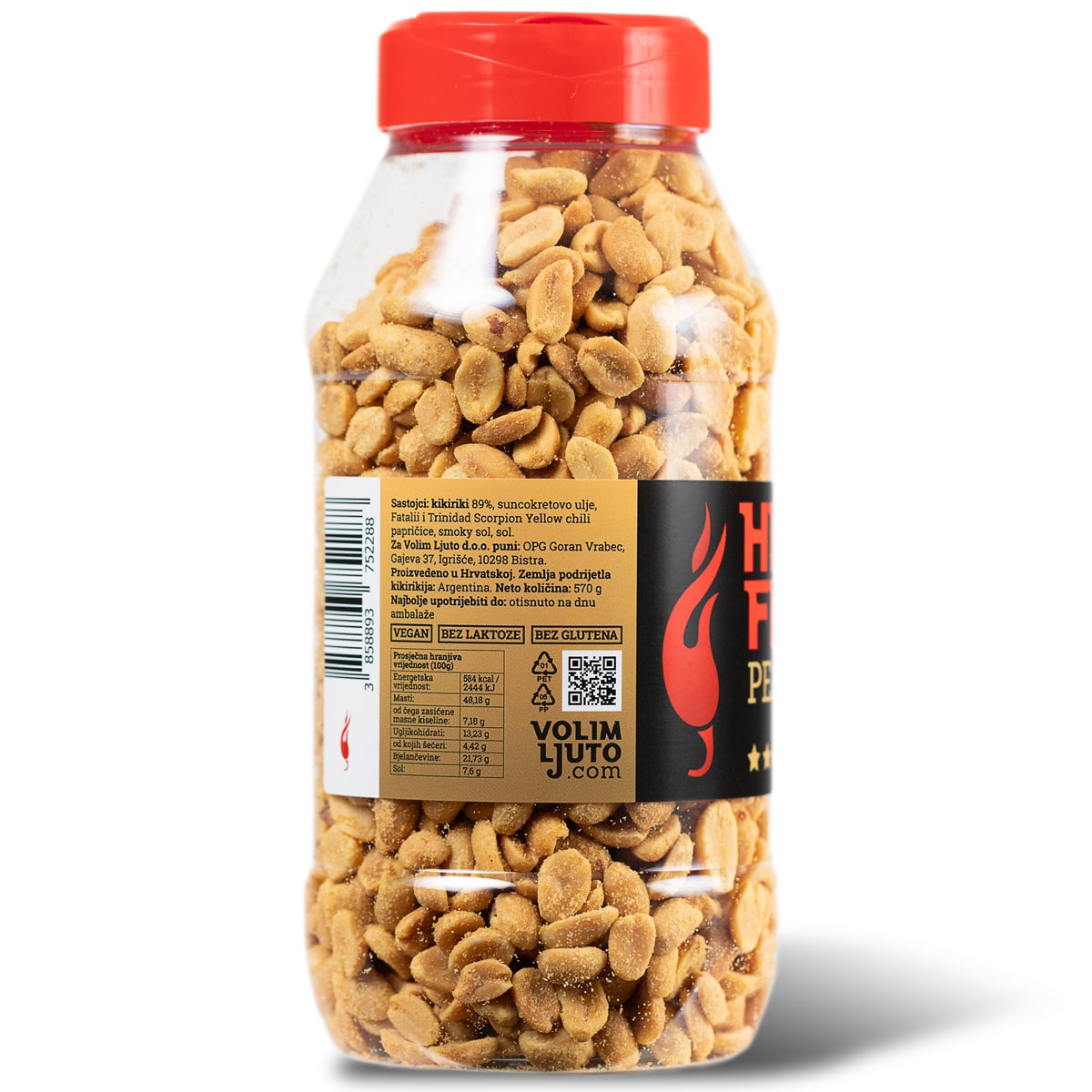 Hellfire Peanuts Smoky 570g 4 Hellfire Peanuts Smoky 570g