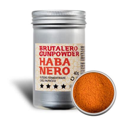 Habanero Red 6 Brutalero Gunpowder Habanero 40g - sušene Habanero chili papričice