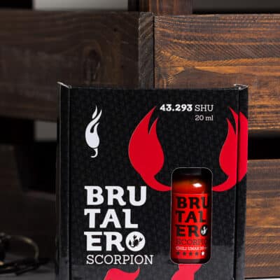 Brutalero Scorpion ljuti umak u poklon pakiranju 20ml 11 Brutalero Scorpion ljuti umak u poklon pakiranju 20ml