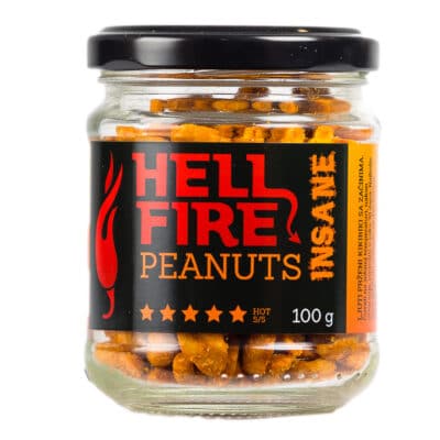 Hellfire Peanuts Insane ljuti kikiriki 100g