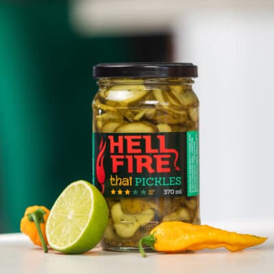 Hellfire Thai Pickles 370 ml 7 Hellfire Thai Pickles 370 ml