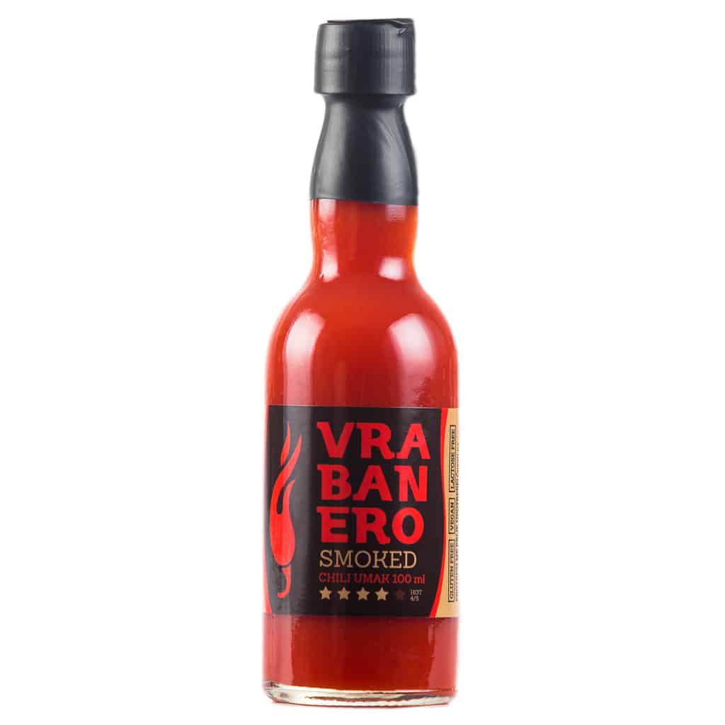 Vrabanero Smoked ljuti umak 100ml 3 Vrabanero Smoked ljuti umak 100ml