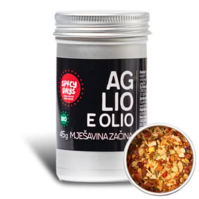 Vodič za poklone 196 Aglio e Olio mješavina začina BIO 45g