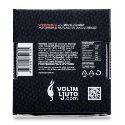 Umaci za kebab 7 Brutalero Scorpion ljuti umak u poklon pakiranju 20ml