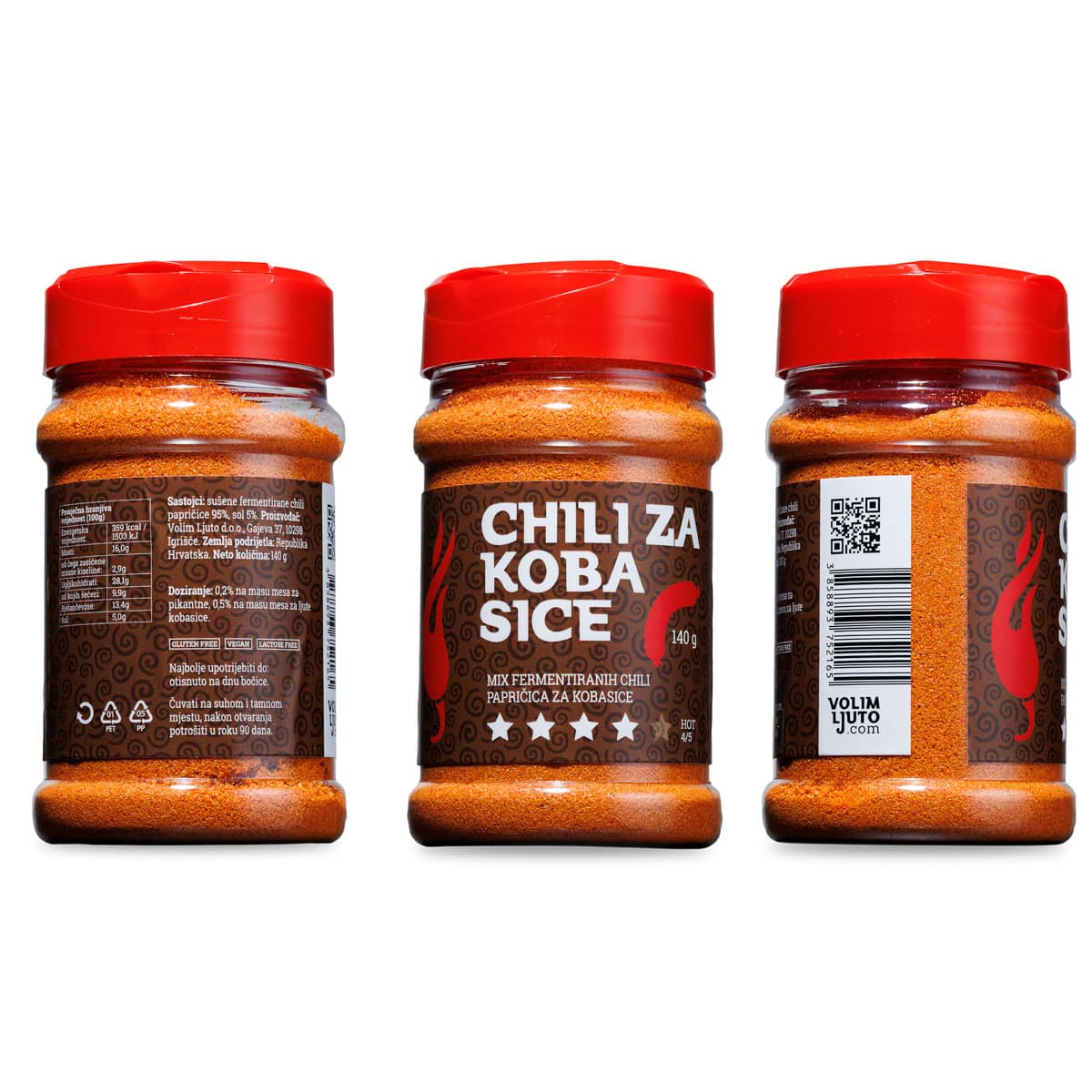 Chili za kobasice 140g 3 Chili za kobasice 140g