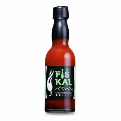Mediteranino 16 Fiškal - ljuti umak s bučinim uljem 100ml - Volim Ljuto / OPG Cesarec