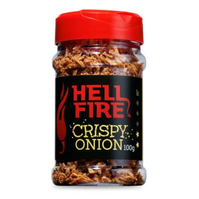 Hellfire Crispy Onion 100g - ljuti prženi luk