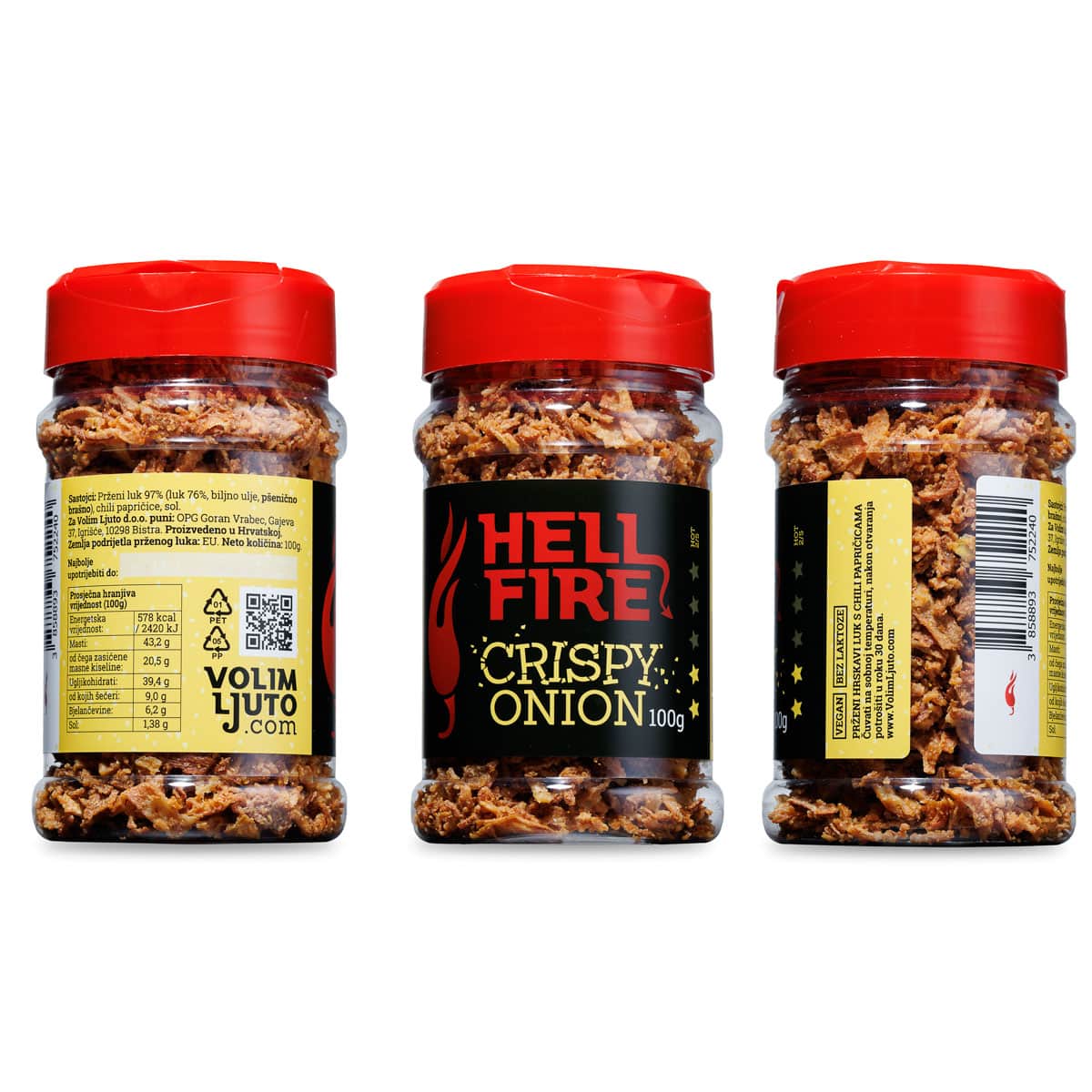 Hellfire Crispy Onion 100g - ljuti prženi luk 4 Hellfire Crispy Onion 100g - ljuti prženi luk