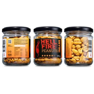 Hellfire Peanuts Insane ljuti kikiriki 100g