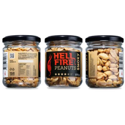 Hellfire Peanuts Smoky ljuti kikiriki 100g