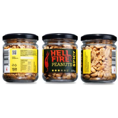 Hellfire Peanuts Spicy ljuti kikiriki 100g 5 Hellfire Peanuts Spicy ljuti kikiriki 100g