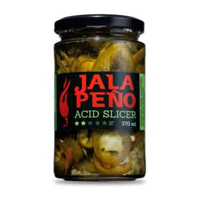 Texas potato - krumpir salata sa svježim Jalapeño papričicama 24 Jalapeno Acid Slicer ukiseljene papričice 370ml