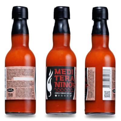 Voćno-ljuti umaci: kad se spoje dva svijeta 104 Mediteranino - ljuti umak s Teraninom 100ml - Volim Ljuto / Aura