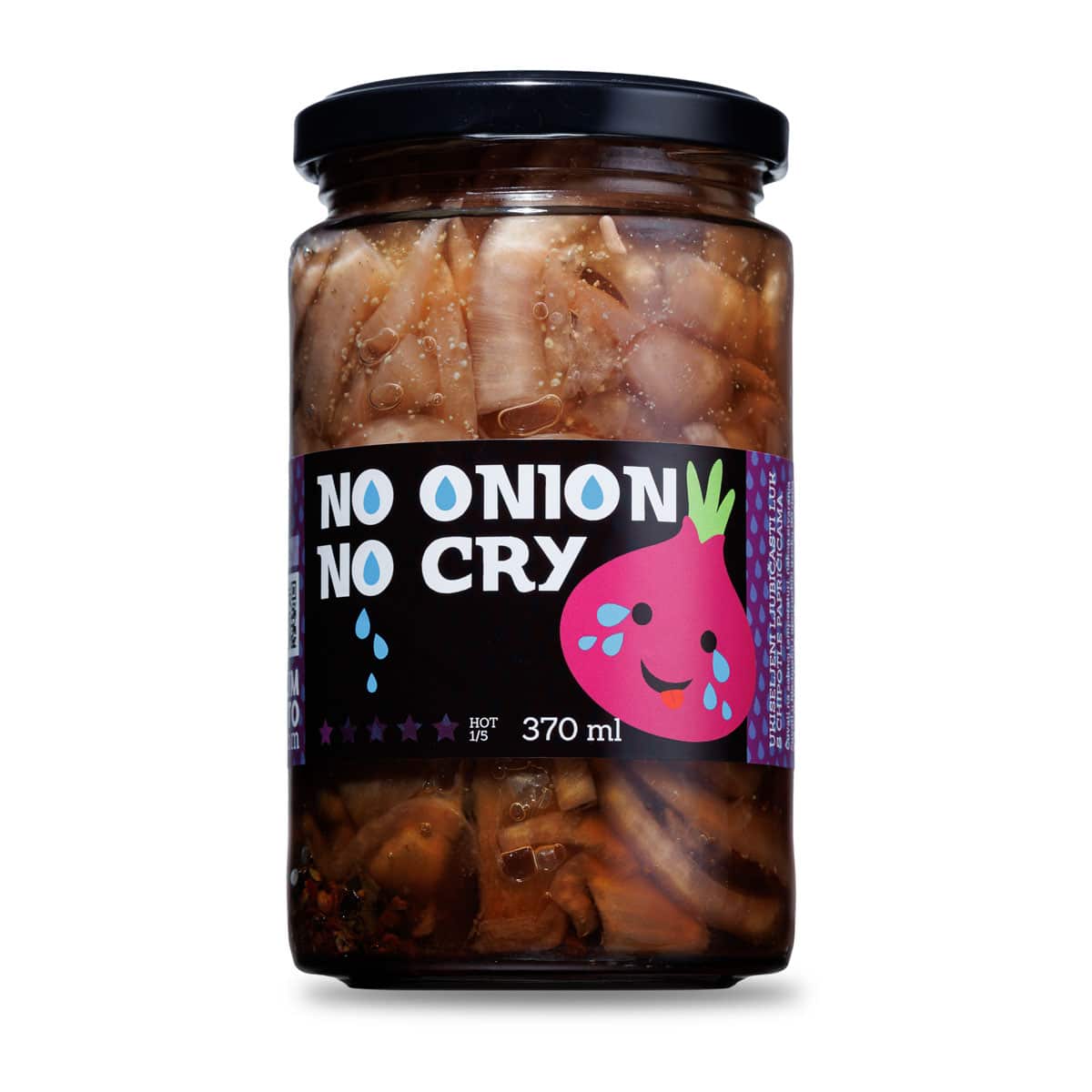 No Onion No Cry 370ml - ukiseljeni ljubičasti luk 3 No Onion No Cry 370ml - ukiseljeni ljubičasti luk