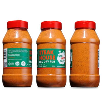Steakhouse BBQ Dry rub mješavina začina za roštilj 800g 6 Steakhouse BBQ Dry rub mješavina začina za roštilj 800g