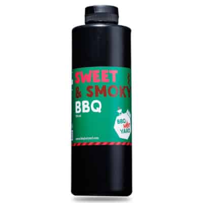 Asado svinjsko pečenje iz roštilja - recept by BBQ Hot Yard 24 Sweet and Smoky BBQ umak 750ml