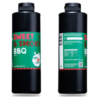 Asado svinjsko pečenje iz roštilja - recept by BBQ Hot Yard 25 Sweet and Smoky BBQ umak 750ml