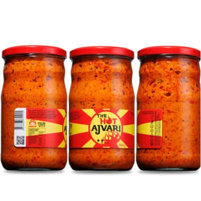 The Hot Ajvar - makedonski ljuti pečeni ajvar 660g