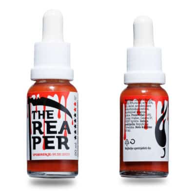 The Reaper ljuti umak u poklon pakiranju 20ml 10 The Reaper ljuti umak u poklon pakiranju 20ml