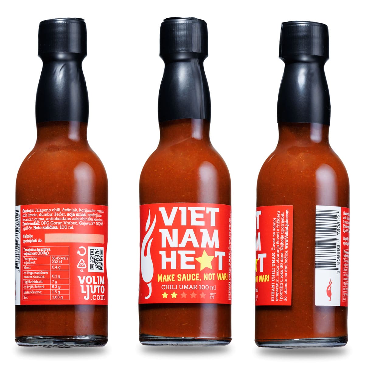 Vietnam Heat - ljuti umak 100ml 4 Vietnam Heat - ljuti umak 100ml