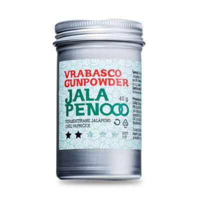 Vrabasco Gunpowder Jalapeno 40g - sušene Jalapeno chili papričice
