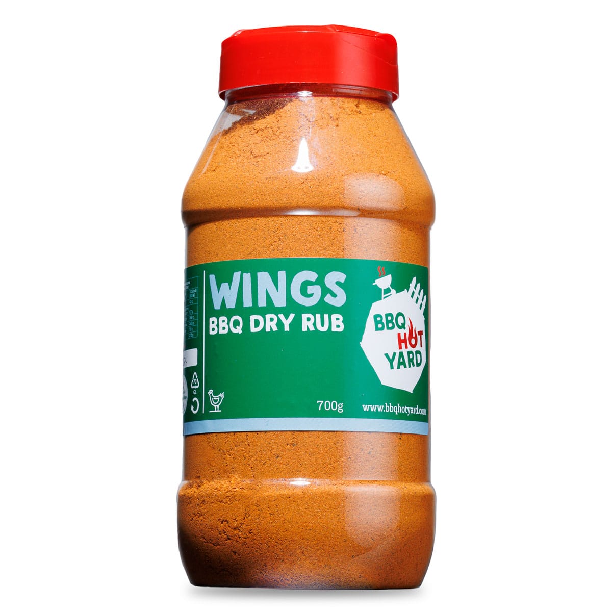 Wings BBQ Dry rub mješavina začina za roštilj 700g 3 Wings BBQ Dry rub mješavina začina za roštilj 700g