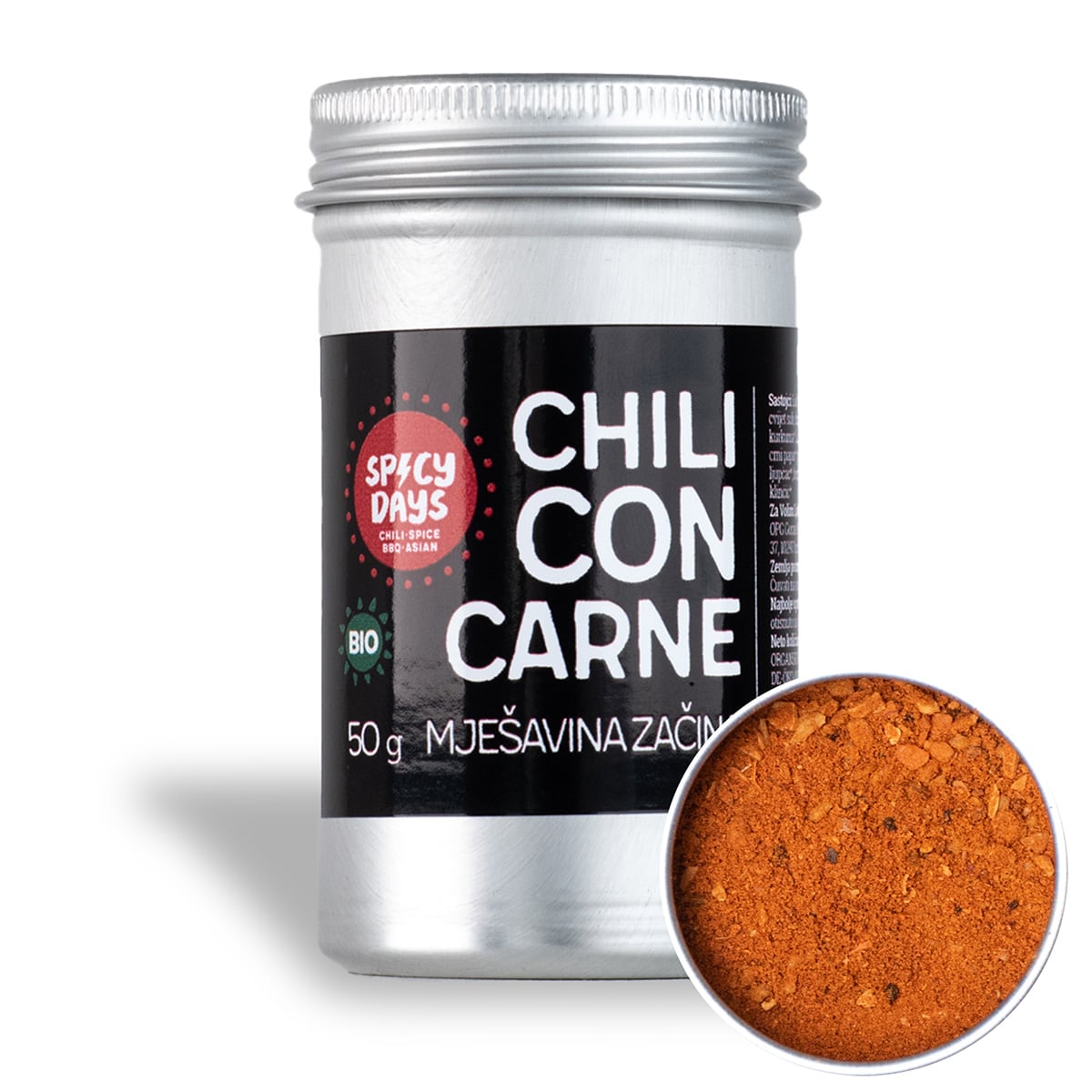 Chili con Carne mješavina začina BIO 50g